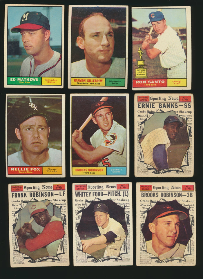 1961 Topps Baseball Low-Grade Complete Set Group Break #13 (limit removed)