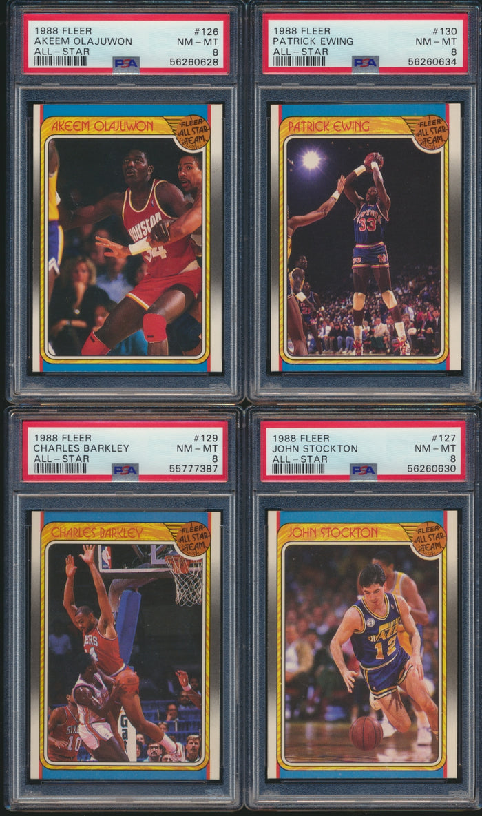 1988 Fleer Basketball Complete Set Group Break w/ Stickers #4 (Limit 15)