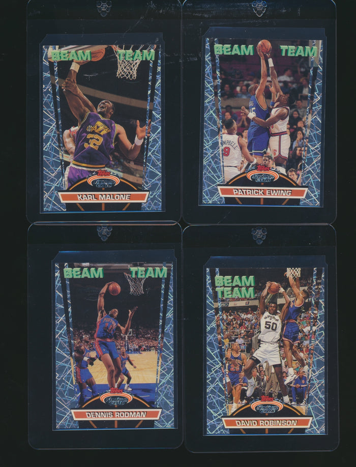1992-93 Stadium Club Members Only (with Beam Team!) Basketball Complete Set Group Break