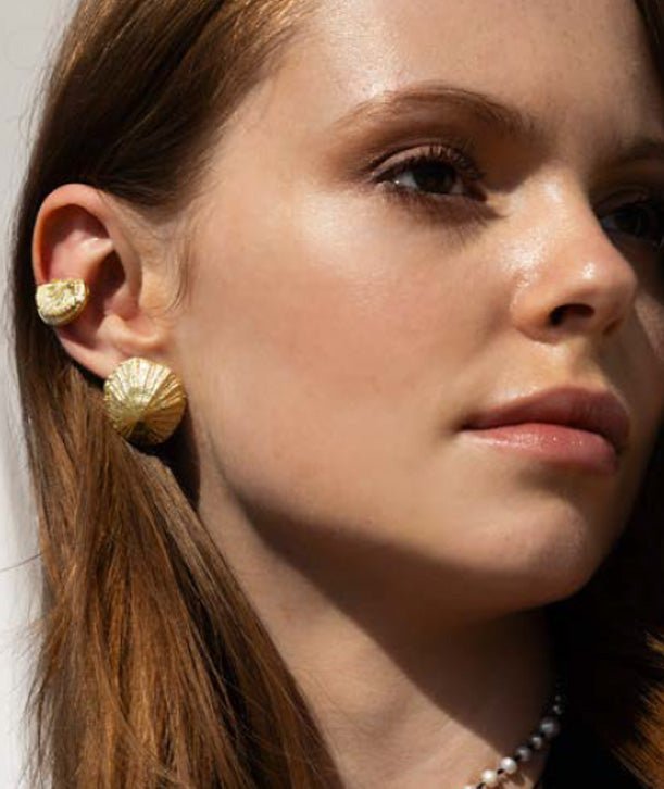 Earrings Antonia Karra Abalone Earrings Gold Pl O/S Apoella