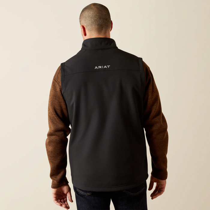 Ariat Men - Vernon Softshell Vest (Black) 10062600