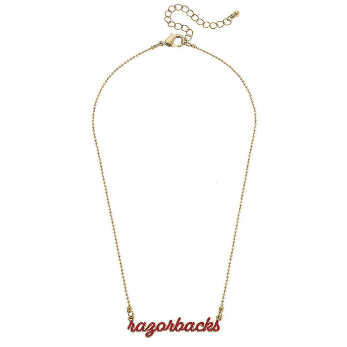 Arkansas Razorbacks Necklace