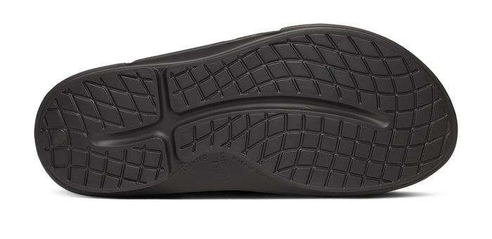 BAUER/OOFOS Women's OOahh Sport Flex Sandal – Black