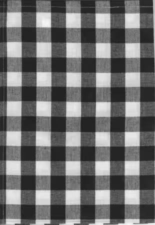 Buffalo Check Tea Towel- Black and White