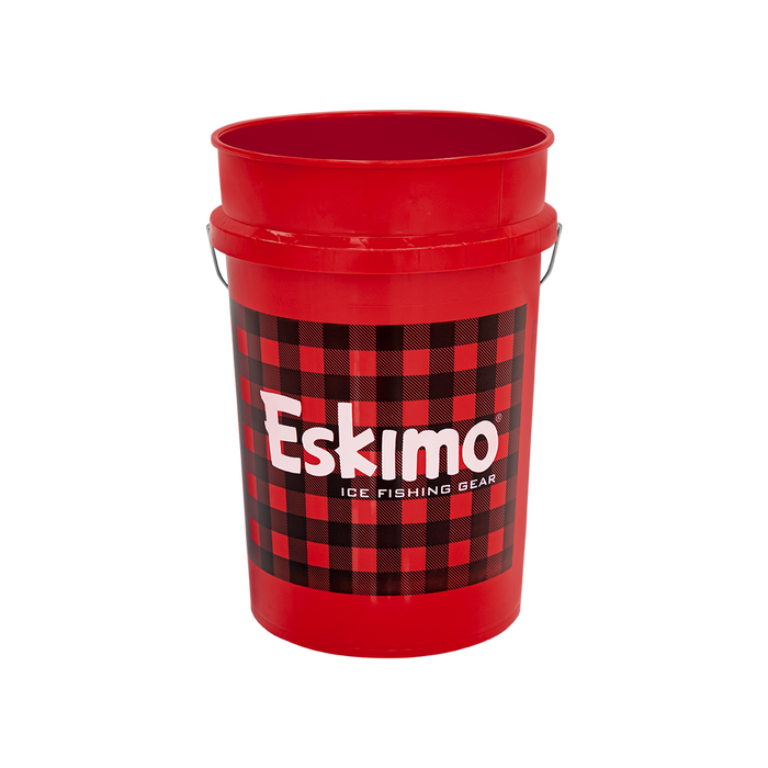Buffalo Plaid Six-Gallon Bucket