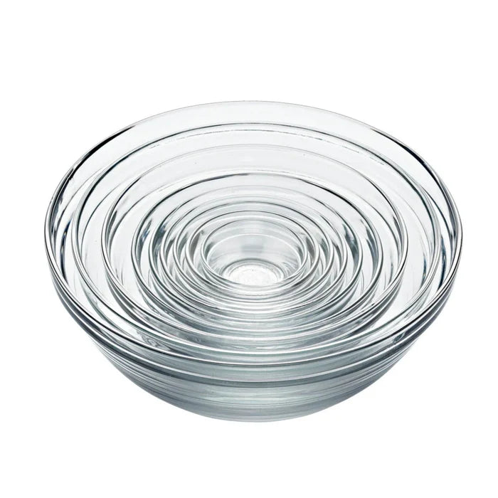 Clear Stackable Bowl Set