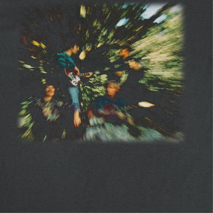 Creedence Clearwater Revival Zoom Blur Band Black T-Shirt