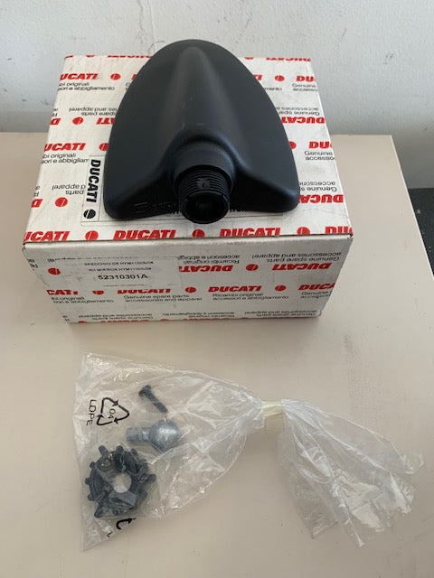 Ducati Hypermotard 1100, 796 Right Hand Mirror 52310301A new old stock DUCATI ORIGINAL;