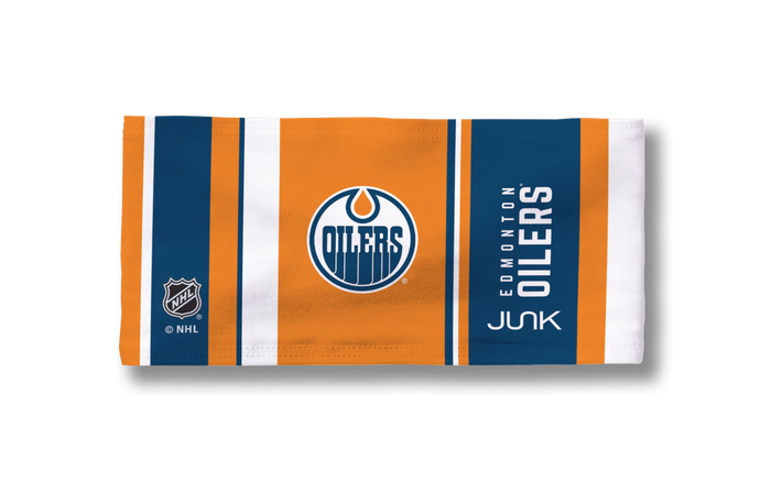 Edmonton Oilers: Bar Down Big Bang Lite Headband - View 3
