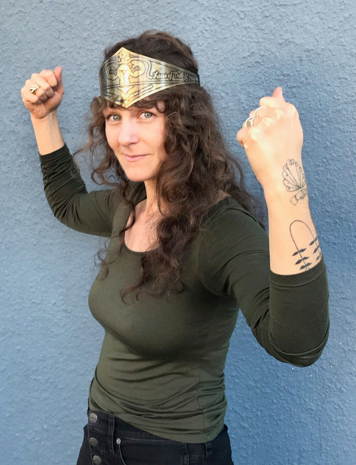 Statemeant2020 brass empowerment tiara