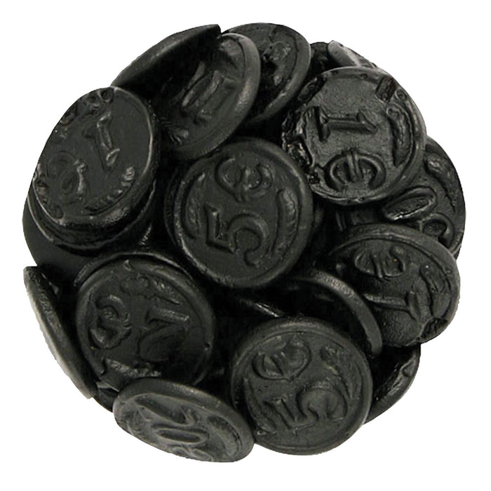 Gerrit Verburg Salted Black Licorice Money Candy - 6.6 LB