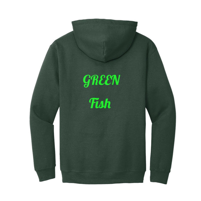 Green Fish Hoddie