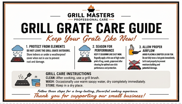 Half Moon Grill Grate