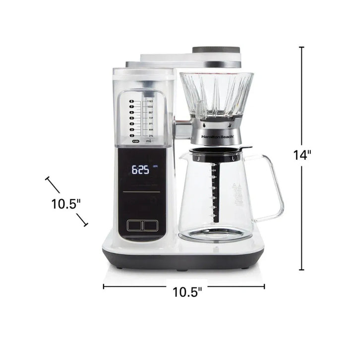 HAMILTON BEACH 46700 Convenient Craft Automatic or Manual Pour Over Coffee Brewer