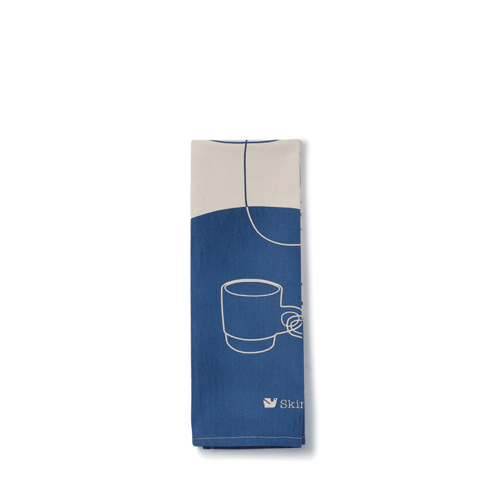 Heath Ceramics 75th Anniversary Tea Towel in Inky Blue
