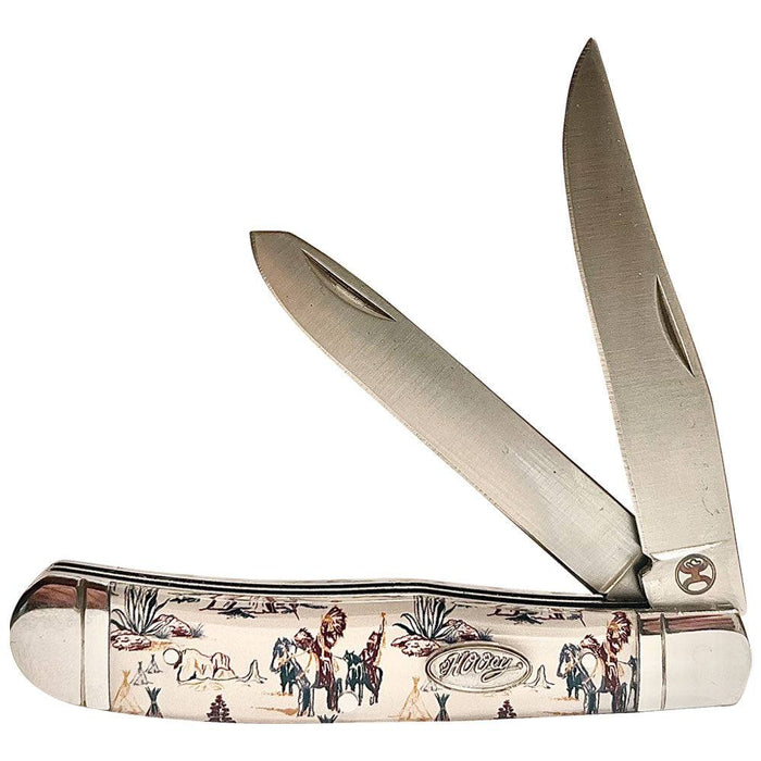 Hooey - Large Trapper Knife (Chief Cream) HK136
