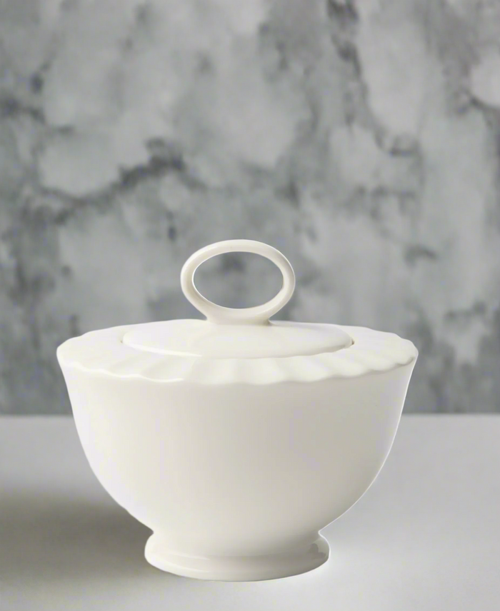 Jenna Clifford Sugar Bowl - White