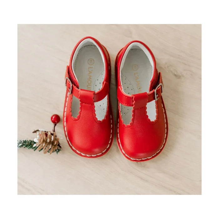 L'Amour | Selina Scalloped T-Strap