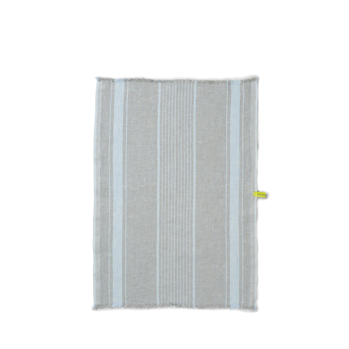 Linen Towel in Blue
