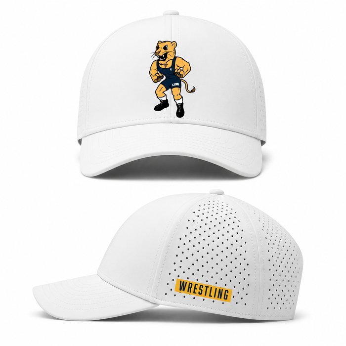 MSJ White Lion Laser Mesh Hat