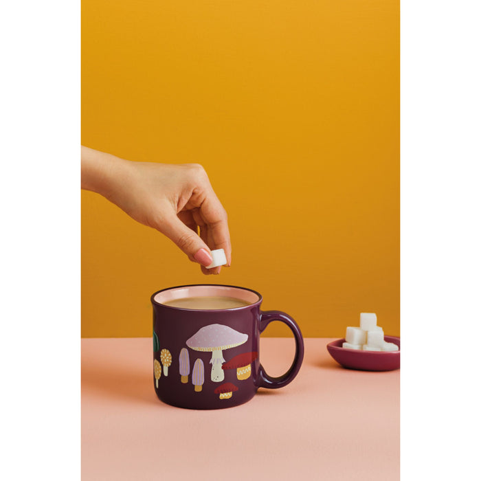 Mug - Mushroom Gems in use