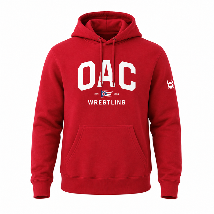 OAC Classic USA Red Hoodie
