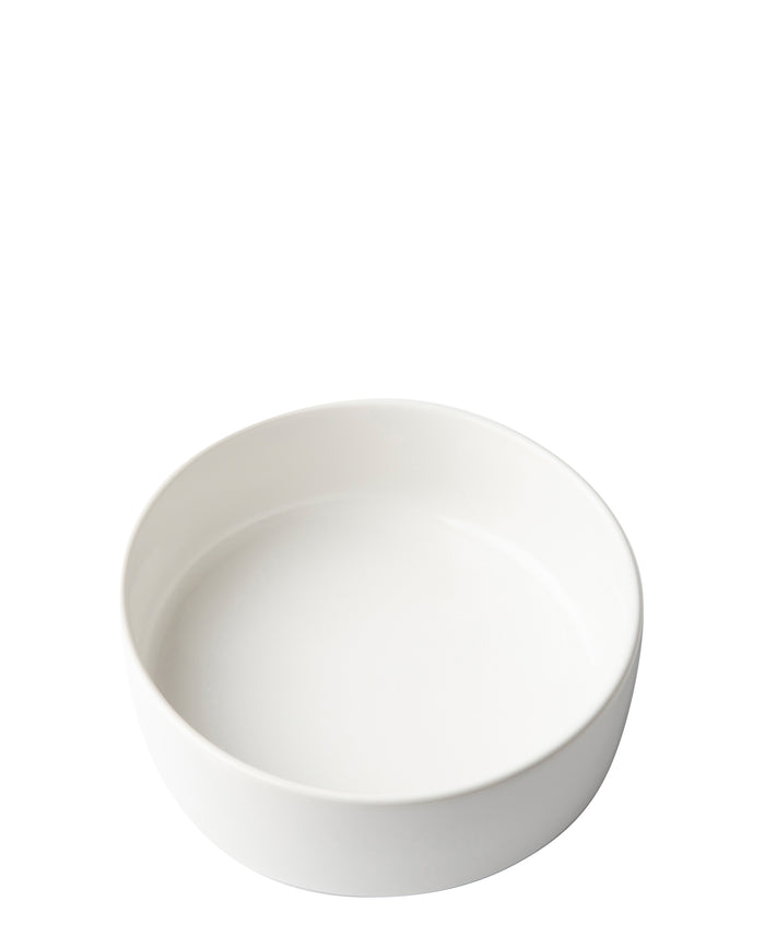 Omada Flat Stackable Cereal Bowl - White