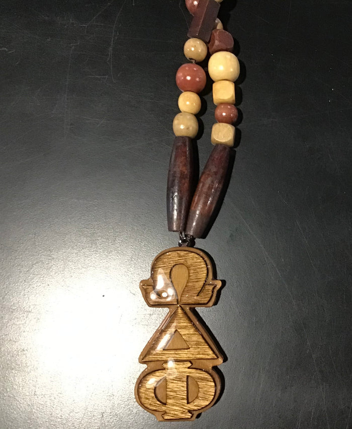 Omega Delta Phi Block Letter Tiki
