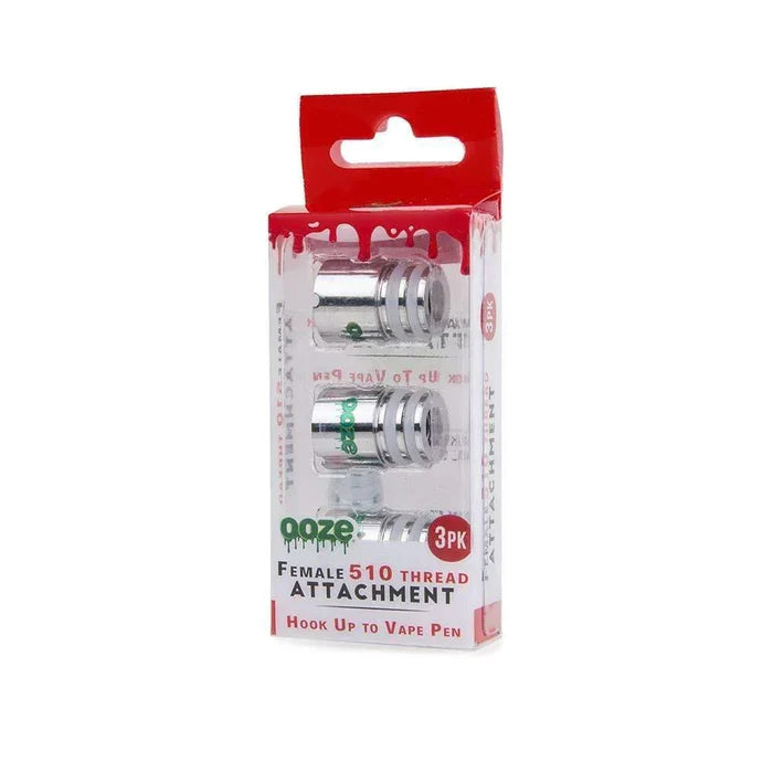 Ooze Female 510 Thread Attachment 3ct
