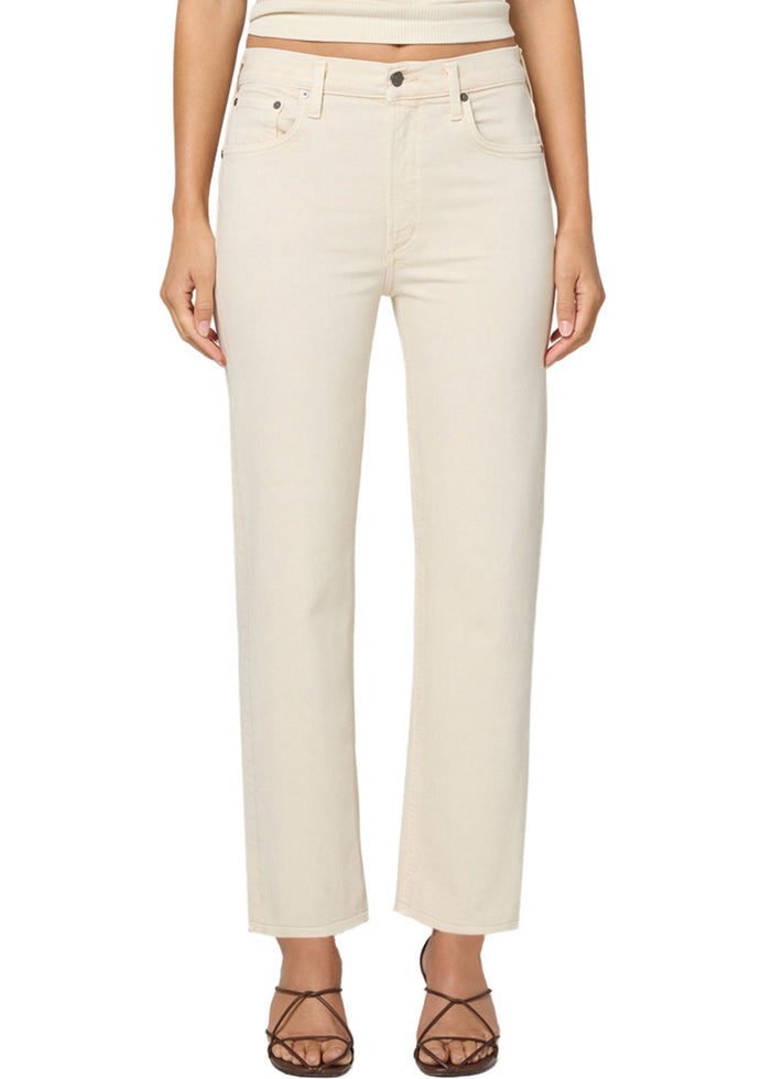 Palma Straight Jeans in Almond-Denim-Uniquities
