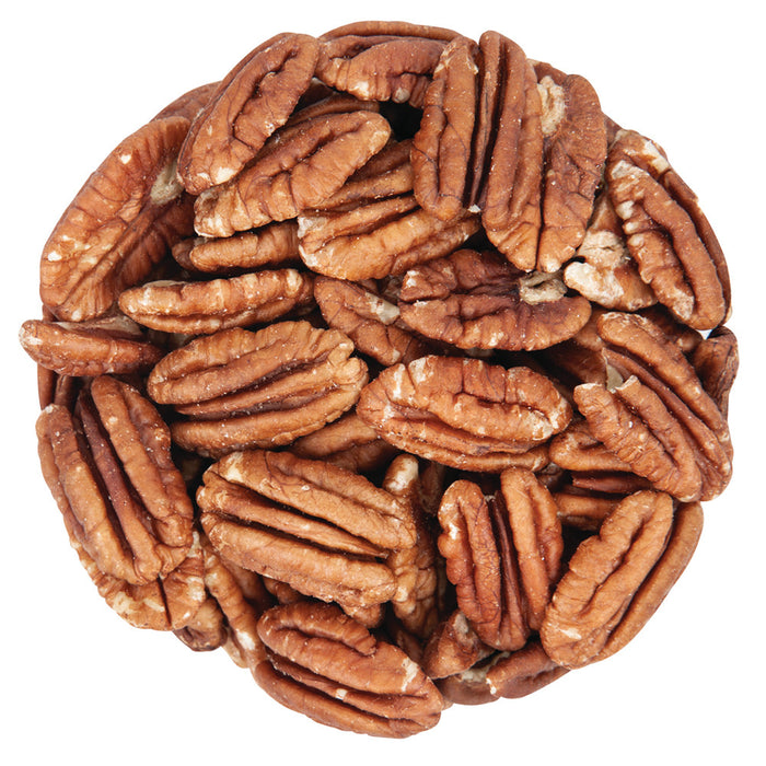 Raw Junior Mammoth Pecan Halves - 10 LB