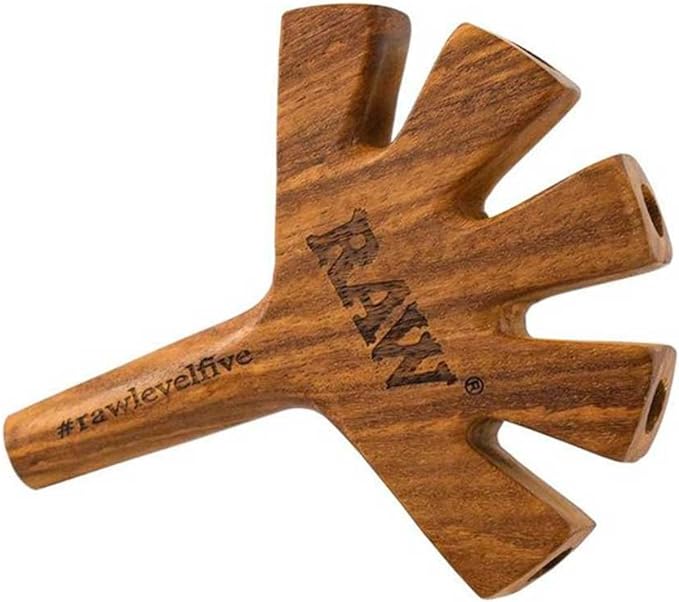 RAW LEVEL FIVE WOODEN CIGARETTE HOLDER