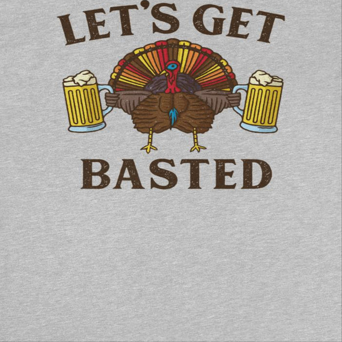Thanksgiving T-Shirt - Let's Get Basted