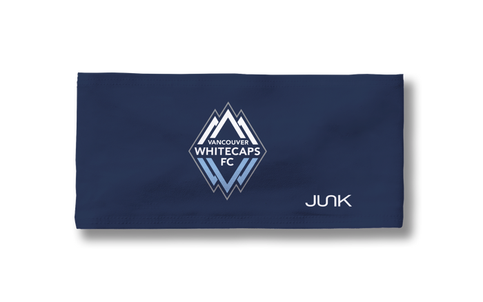 Vancouver Whitecaps FC: Logo Navy Big Bang Lite Headband - View 3