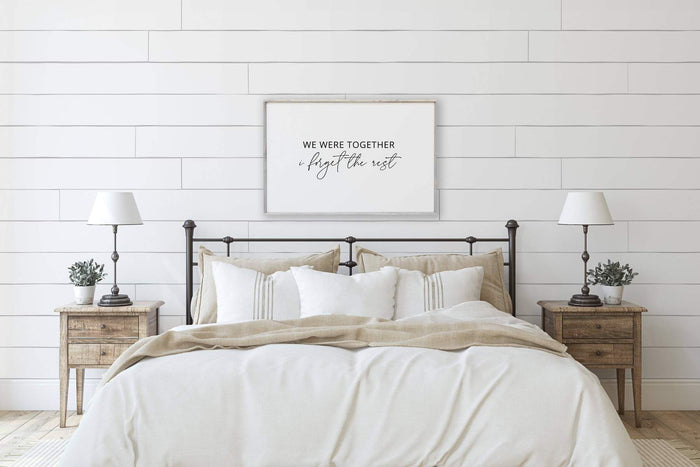 white walk whiteman bedroom wall decor