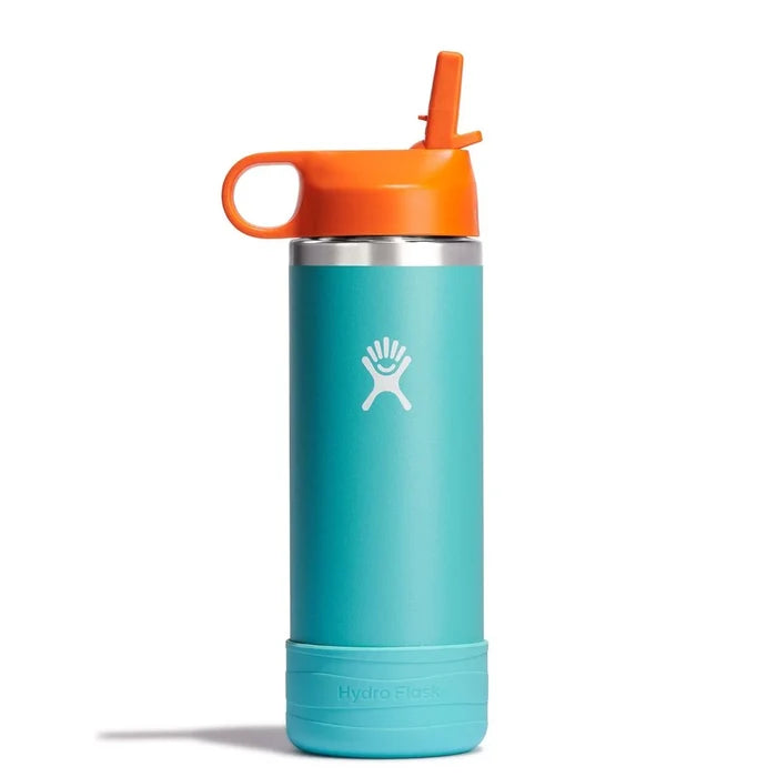 18 oz Kids Wide Mouth w/ Straw Lid & Boot
