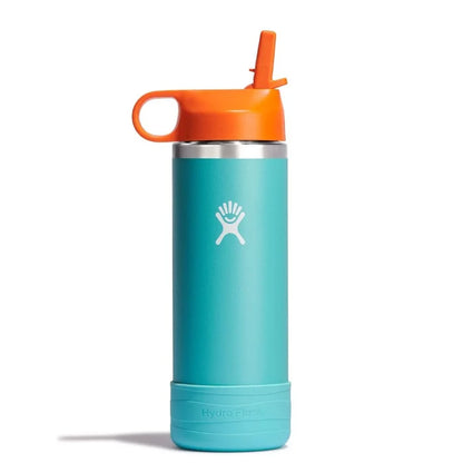 18 oz Kids Wide Mouth w/ Straw Lid & Boot