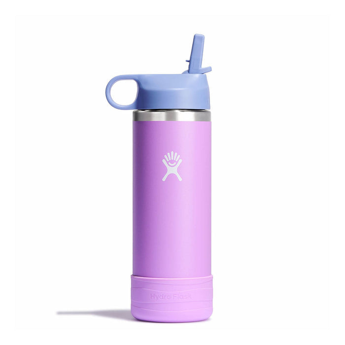 18 oz Kids Wide Mouth w/ Straw Lid & Boot
