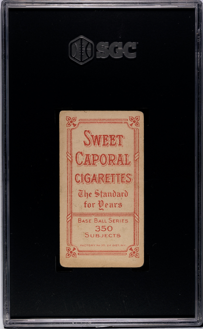 1910 Sweet Caporal (T206) Lena Blackburne SGC 3
