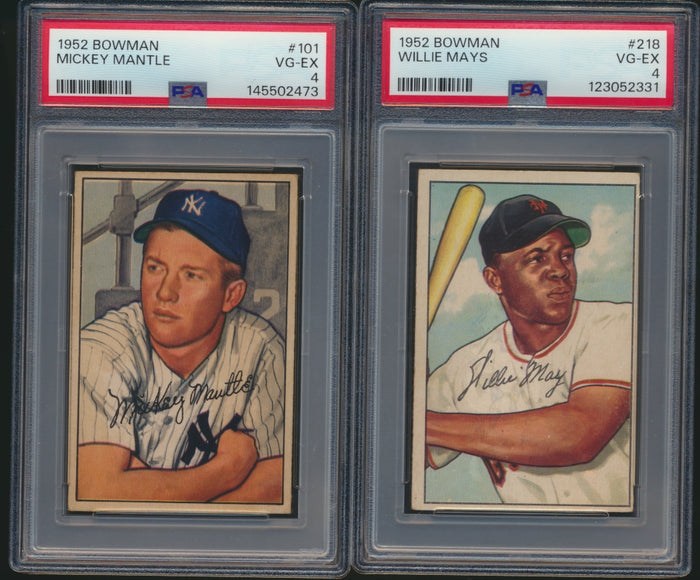 1952 Bowman Low to Mid-Grade Complete Set Break #11 (LIMIT REMOVED)