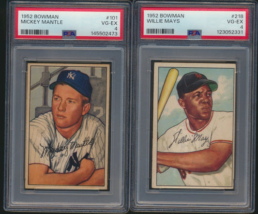 1952 Bowman Low to Mid-Grade Complete Set Break #11 (LIMIT REMOVED)