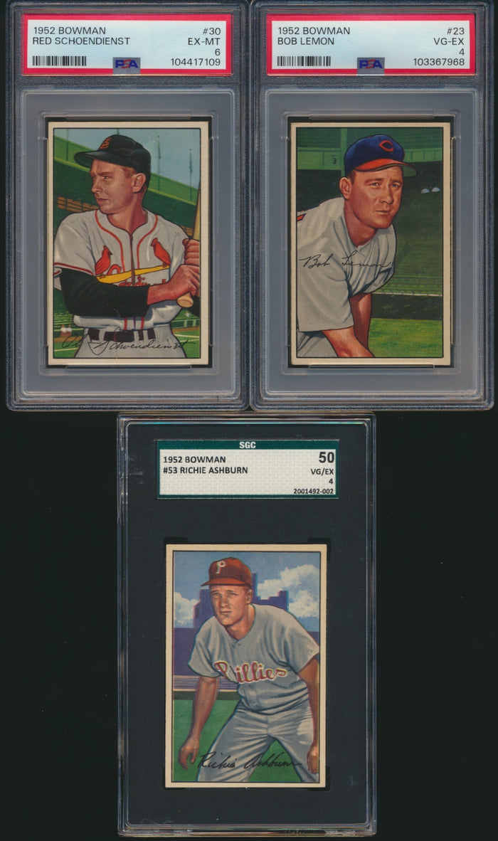 1952 Bowman Low to Mid-Grade Complete Set Break #11 (LIMIT REMOVED)
