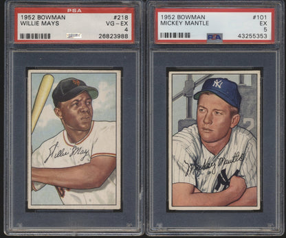 1952 Bowman Mid-Grade Complete Set Break #8 (LIMIT Raised to 5 total)