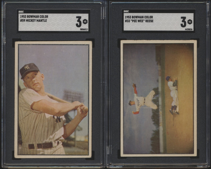 1953 Bowman Color + Black & White Baseball Low to Mid-Grade Complete Set Group Break #4 (Limit 5)