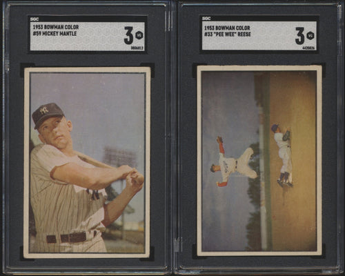 1953 Bowman Color + Black & White Baseball Low to Mid-Grade Complete Set Group Break #4 (Limit 5)