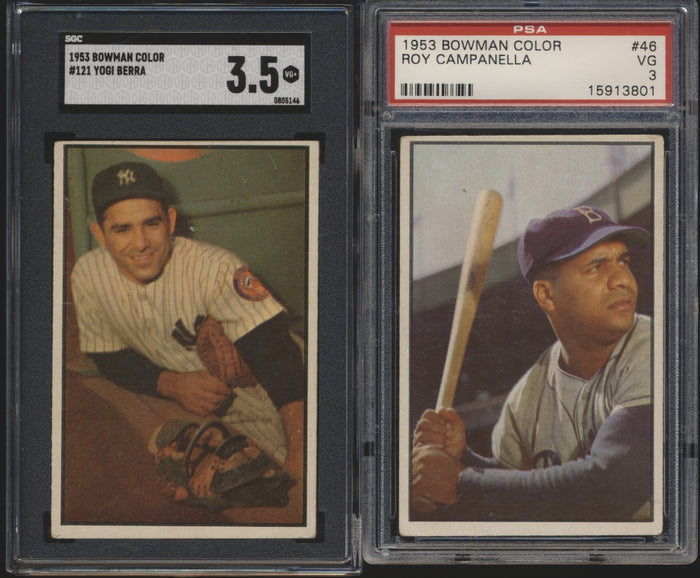 1953 Bowman Color + Black & White Baseball Low to Mid-Grade Complete Set Group Break #4 (Limit 5)