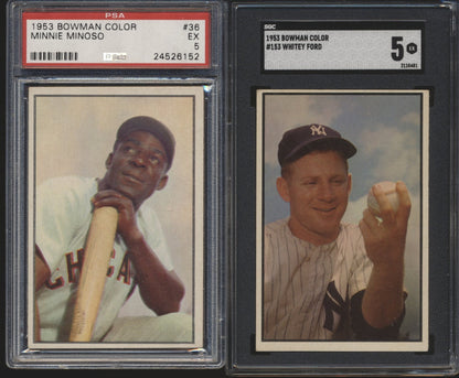 1953 Bowman Color + Black & White Baseball Low to Mid-Grade Complete Set Group Break #4 (Limit 5)