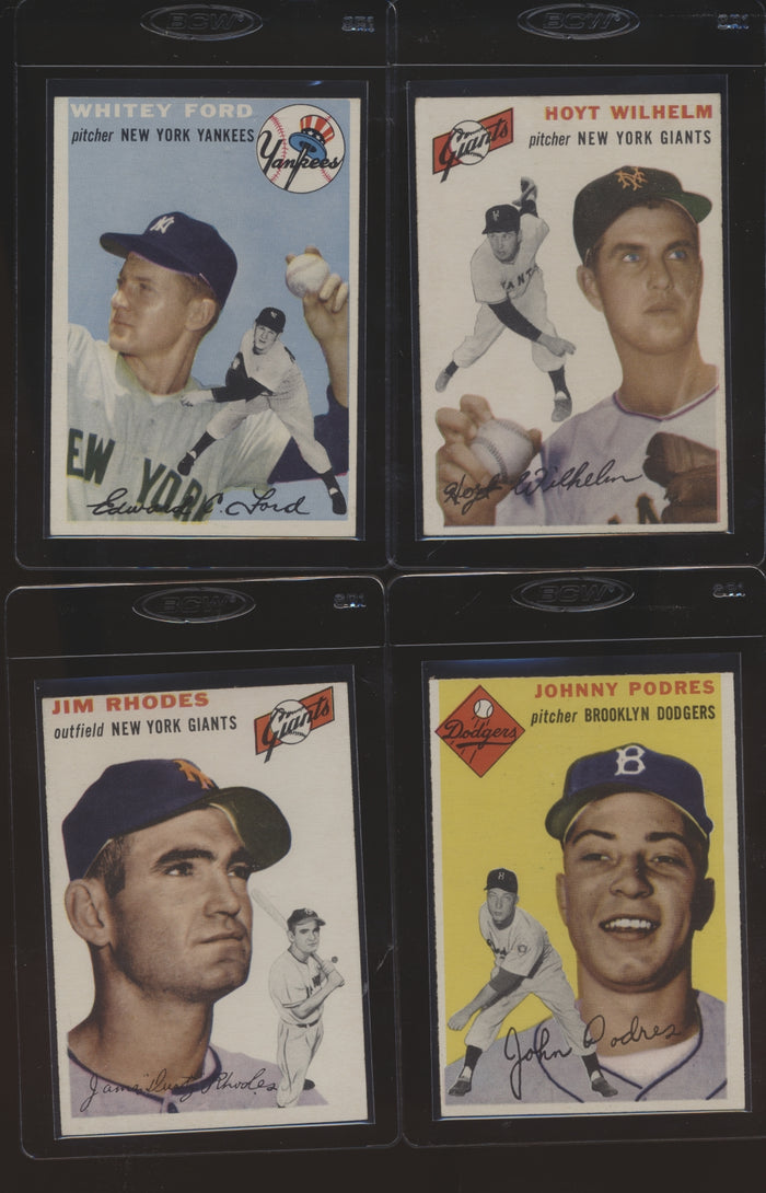 1954 Topps Baseball Mid-Grade Complete Set Group Break #12 (Limit 5)