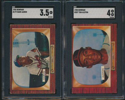1955 Bowman Baseball Low to Mid-Grade Complete Set Group Break #10 (Limit 20)