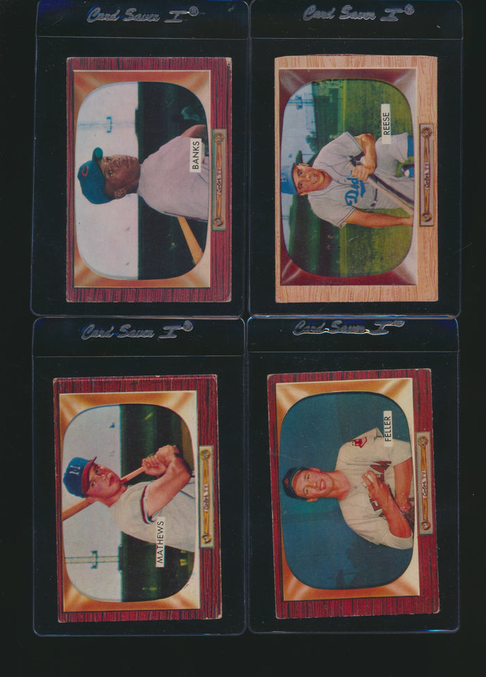 1955 Bowman Baseball Low to Mid-Grade Complete Set Group Break #11 (Limit removed)